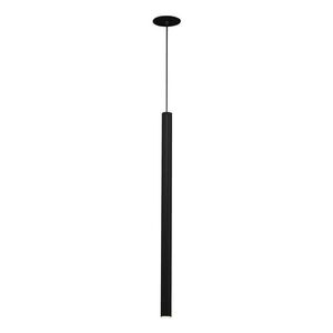 BIG WHITE SLV HELIA 60, závěsné svítidlo, LED, 3000K, kulaté, černé, plochá rozeta k vestavbě, 7, 5W 158400 obraz