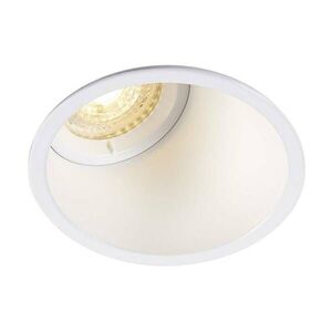 BIG WHITE SLV HORN-A, vestavné svítidlo, QPAR51, kulaté, bílé matné max. 50 W, vč. upínacích pružin 113151 obraz