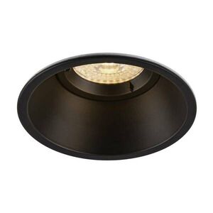 BIG WHITE SLV HORN-O, vestavné svítidlo, QPAR51, kulaté, černé matné max. 50 W, vč. upínacích pružin 113160 obraz