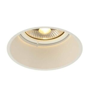 BIG WHITE SLV HORN-T, vestavné svítidlo, QPAR111, kulaté, bílé, max. 75 W 113171 obraz