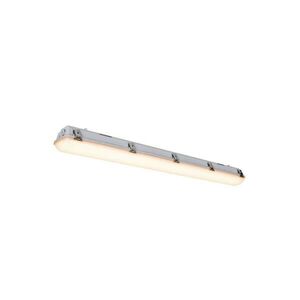 BIG WHITE SLV IMPERVA 120 CW LED, vnitřní nástěnné a stropní nástavbové svítidlo, IP66, šedá, 3000K 1001314 obraz