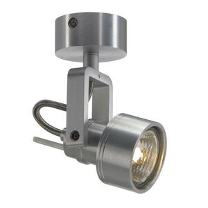 BIG WHITE SLV INDA, nástěnné a stropní svítidlo, bodové svítidlo, QPAR51, kartáčovaný Al, max. 50 W 147559 obraz