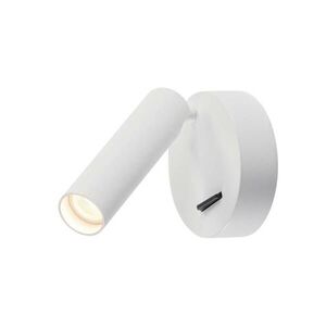 BIG WHITE SLV KARPO, nástěnné a stropní svítidlo, jedna žárovka, LED, 3000K, kulaté, bílé, s vypínačem, 7, 5 W 152341 obraz
