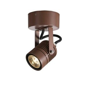 BIG WHITE SLV LED SPOT SP venkovní LED nástěnné přisazené svítidlo rezavé 3000 K 1004957 obraz