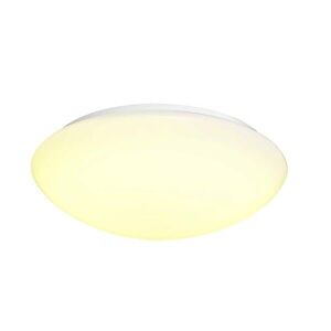 BIG WHITE SLV LIPSY 50 Dome LED, venkovní nástěnné a stropní nástavbové svítidlo, bílá, IP44, 3000/4000K 1002022 obraz