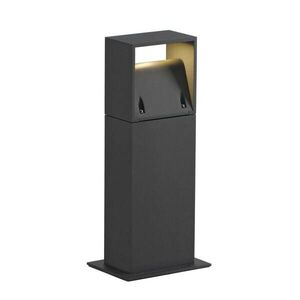 BIG WHITE SLV LOGS 40, venkovní stojací lampa, LED, 3000K, IP44, hranatá, antracit, D/Š/V 13/8/39, 5 cm, 8 W 232115 obraz