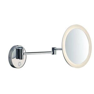 BIG WHITE SLV MAGANDA WL vnitřní LED nástěnné přisazené svítidlo chrom CCT switch 2700/3000/4000 K 1004971 obraz