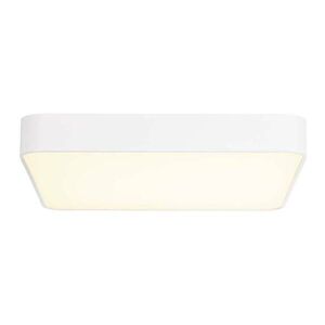 BIG WHITE SLV MEDO 60, stropní svítidlo, LED, 3000K, hranaté, bílé, 1-10V 1000726 obraz