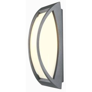BIG WHITE SLV MERIDIAN 2, venkovní nástěnné a stropní svítidlo, TC-(D, H, T, Q)SE, IP54, antracit, max. 25 W 230445 obraz