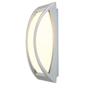 BIG WHITE SLV MERIDIAN 2, venkovní nástěnné a stropní svítidlo, TC-(D, H, T, Q)SE, IP54, stříbrošedé, max. 25 W 230444 obraz