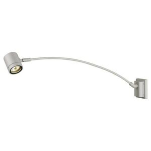 BIG WHITE SLV MYRA DISPLAY, venkovní nástěnné svítidlo, QPAR51, IP55, stříbrošedé, zaoblené, max. 50 W 233134 obraz