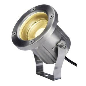 BIG WHITE SLV NAUTILUS SPIKE LED venkovní svítidlo s trnem, ušlechtilá ocel 316, IP55, 3000K 1001962 obraz
