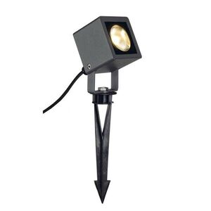 BIG WHITE SLV NAUTILUS, venkovní svítidlo s trnem, LED, 3000K, IP65, hranaté, antracit, 9 W 231035 obraz