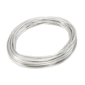 BIG WHITE SLV NÍZKONAPĚŤOVÉ LANO, pro nízkonapěťový lanový systém TENSEO, bílý, 4 mm, 20 m 139031 obraz