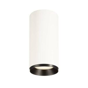 BIG WHITE SLV NUMINOS CL PHASE L vnitřní LED přisazené stropní svítidlo bílá/černá 4000 K 24° 1004334 obraz
