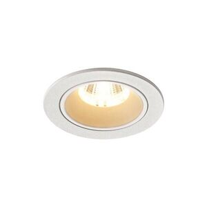 BIG WHITE SLV NUMINOS DL S vnitřní LED zápustné stropní svítidlo bílá/bílá 2700 K 55° včetně listových pružin 1003788 obraz