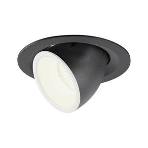 BIG WHITE SLV NUMINOS GIMBLE M zápustné stropní svítidlo černé/bílé 4000 K 20° 1005958 obraz