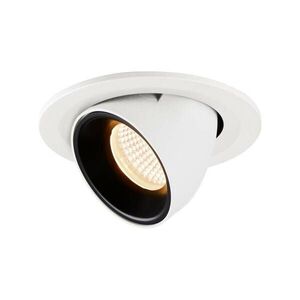 BIG WHITE SLV NUMINOS GIMBLE S zápustné stropní svítidlo bílé/černé 2700 K 55° 1005882 obraz
