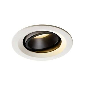 BIG WHITE SLV NUMINOS MOVE DL M vnitřní LED zápustné stropní svítidlo bílá/černá 2700 K 20° otočné a výkyvné 1003565 obraz
