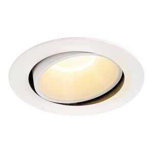 BIG WHITE SLV NUMINOS MOVE DL XL vnitřní LED zápustné stropní svítidlo bílá/bílá 3000 K 40° otočné a výkyvné 1003737 obraz