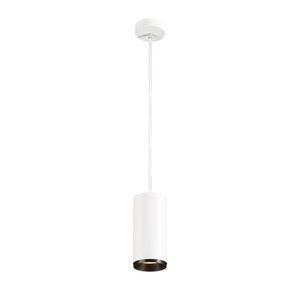 BIG WHITE SLV NUMINOS PD DALI L vnitřní LED závěsné svítidlo bílá/černá 3000 K 24° 1004638 obraz