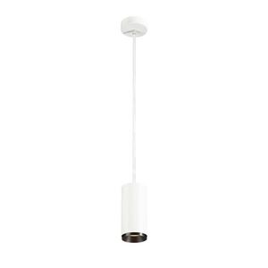 BIG WHITE SLV NUMINOS PD DALI M vnitřní LED závěsné svítidlo bílá/černá 3000 K 24° 1004542 obraz