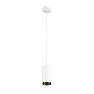 BIG WHITE SLV NUMINOS PD PHASE M vnitřní LED závěsné svítidlo bílá/černá 3000 K 24° 1004254 obraz