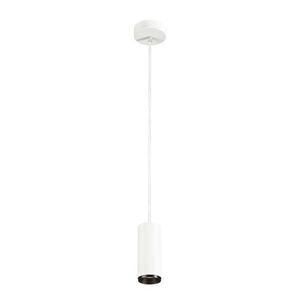BIG WHITE SLV NUMINOS PD PHASE S vnitřní LED závěsné svítidlo bílá/černá 3000 K 24° 1004158 obraz