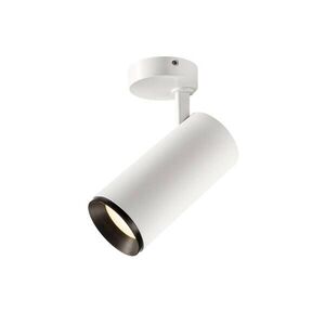 BIG WHITE SLV NUMINOS SPOT PHASE L vnitřní LED přisazené stropní svítidlo bílá/černá 4000 K 60° 1004312 obraz