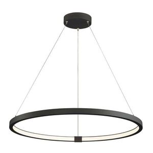BIG WHITE SLV ONE 80 DALI Indoor, závěsné LED svítidlo, černé, 3000/4000K 1002911 obraz