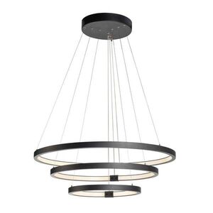 BIG WHITE SLV ONE TRIO DALI Indoor, závěsné LED svítidlo černé, 3000/4000K 1002913 obraz