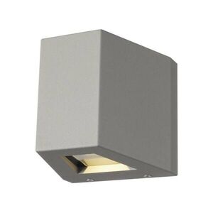BIG WHITE SLV OUT-BEAM, venkovní nástěnné svítidlo, LED, 3000K, Beam up/Flood down, stříbrošedé, IP44 229664 obraz