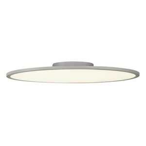 BIG WHITE SLV PANEL 60 kulaté LED vnitřní stropní nástavbové svítidlo, stříbrošedá, 4000K 1000786 obraz