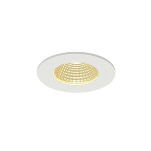 BIG WHITE SLV PATTA-I, vestavné svítidlo, LED, 3000K, kulaté, bílé matné, 38°, vč. ovladače 114421 obraz