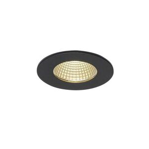 BIG WHITE SLV PATTA-I, vestavné svítidlo, LED, 3000K, kulaté, černé matné, 38°, vč. ovladače 114420 obraz