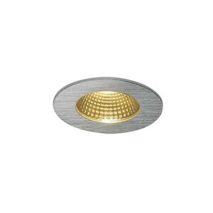 BIG WHITE SLV PATTA-I, vestavné svítidlo, LED, 3000K, kulaté, kartáčovaný Al, 38°, vč. ovladače 114426 obraz