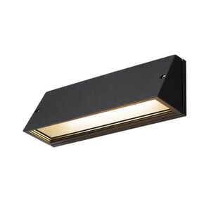 BIG WHITE SLV PEMA WL venkovní nástěnné svítidlo LED, černá CCT přepínač 3000/4000K 1003453 obraz