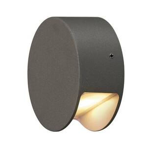 BIG WHITE SLV PEMA, nástěnné svítidlo, LED, 3000K, antracit, 3, 3 W 231015 obraz