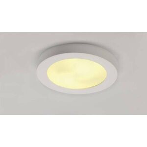 BIG WHITE SLV PLASTRA 105, stropní svítidlo, TC-DSE, kulaté, bílá sádra, max. 50 W 148001 obraz