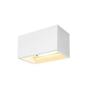 BIG WHITE SLV PLASTRA QT-DE12 WL vnitřní nástěnné svítidlo, bílé 1002238 obraz