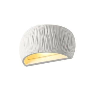 BIG WHITE SLV PLASTRA WL CURVED CUTRAIN vnitřní nástěnné přisazené svítidlo QT-DE12 bílá 1004732 obraz