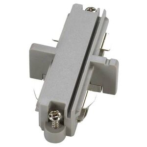 BIG WHITE SLV PODÉLNÁ SPOJKA, pro vysokonapěťovou 1fázovou nástavnou přípojnici, stříbrošedá, elektrická 143092 obraz
