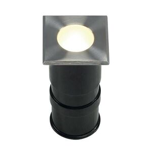 BIG WHITE SLV POWER TRAIL-LITE 47, venkovní zapuštěné podlahové svítidlo, LED, 3000K, IP67, hranaté, nerezová ocel 316 228342 obraz