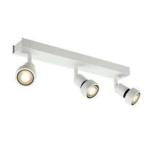 BIG WHITE SLV PURI 3, nástěnné a stropní svítidlo, tři žárovky, QPAR51, bílé matné, max. 150 W, s dekoračním kroužkem 147381 obraz