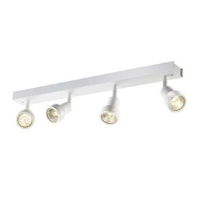 BIG WHITE SLV PURI CW vnitřní nástěnné a stropní nástavbové svítidlo, quad, QPAR51, bílá, 4x50W 1002030 obraz