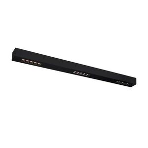 BIG WHITE SLV Q-LINE CL LED vnitřní stropní nástavbové svítidlo, 1m, BAP, černá, 3000K 1000686 obraz