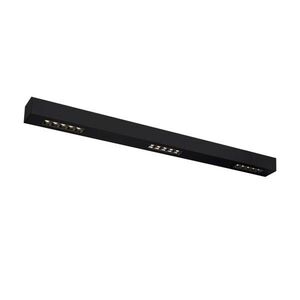 BIG WHITE SLV Q-LINE CL LED vnitřní stropní nástavbové svítidlo, 1m, BAP, černá, 4000K 1000689 obraz