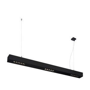 BIG WHITE SLV Q-LINE PD LED vnitřní závěsné svítidlo, 1m, BAP, černá, 3000K 1000933 obraz