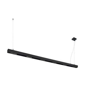 BIG WHITE SLV Q-LINE PD LED vnitřní závěsné svítidlo, 2m, BAP, černá, 4000K 1000936 obraz