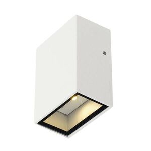 BIG WHITE SLV QUAD 1, nástěnné svítidlo, LED, 3000K, IP44, hranaté, bílé, 4, 6 232461 obraz